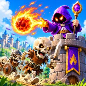 Mage Castle Idle Defense
